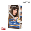 KATIVA KIT ALISAMENTO CABELOS ESCUROS